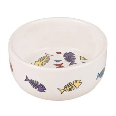 Comedouro De Gato Em Ceramica